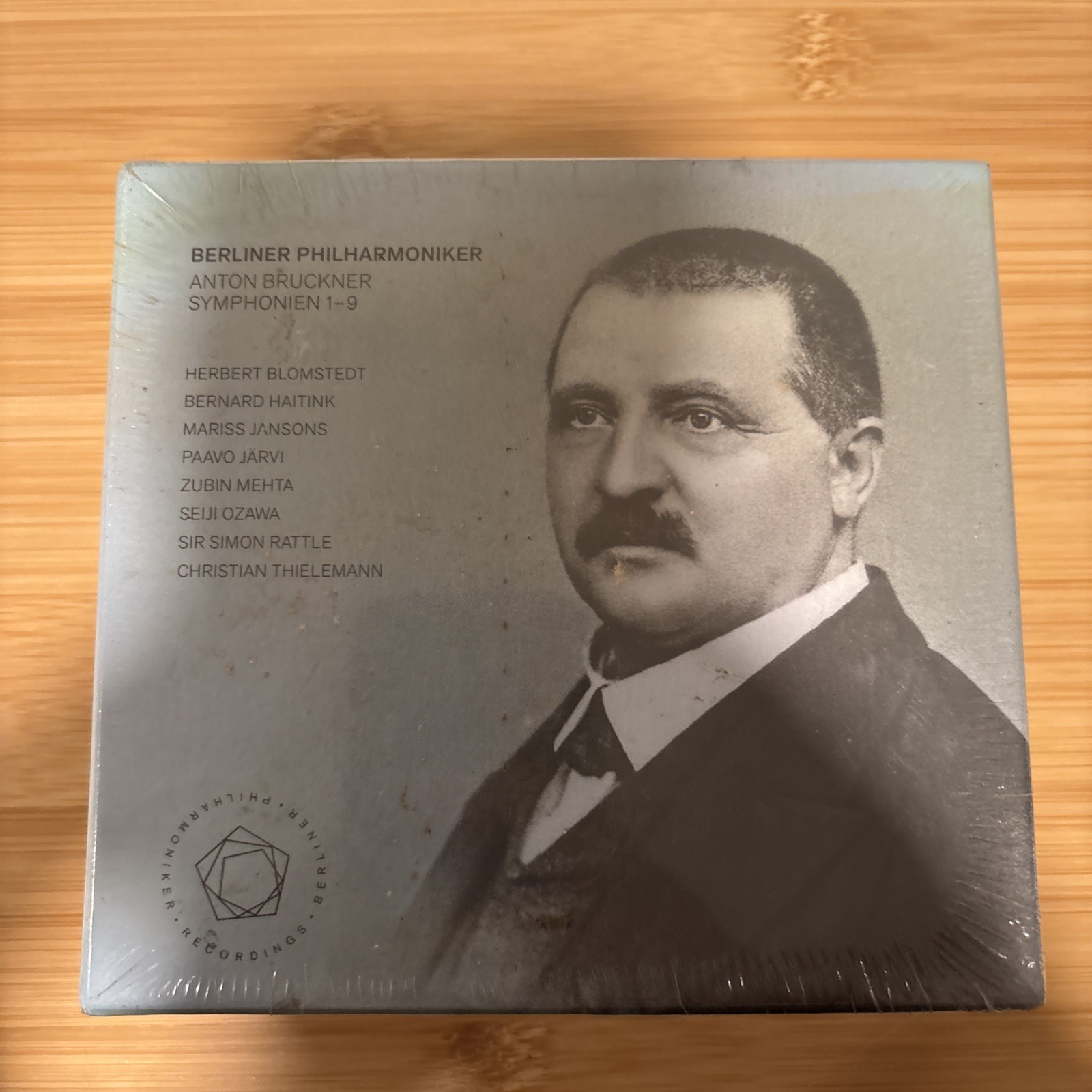 BERLINER PHILHARMONIKER ANTON BRUCKNER SYMPHONIEN 1-9 SEALED 9 DISC CD