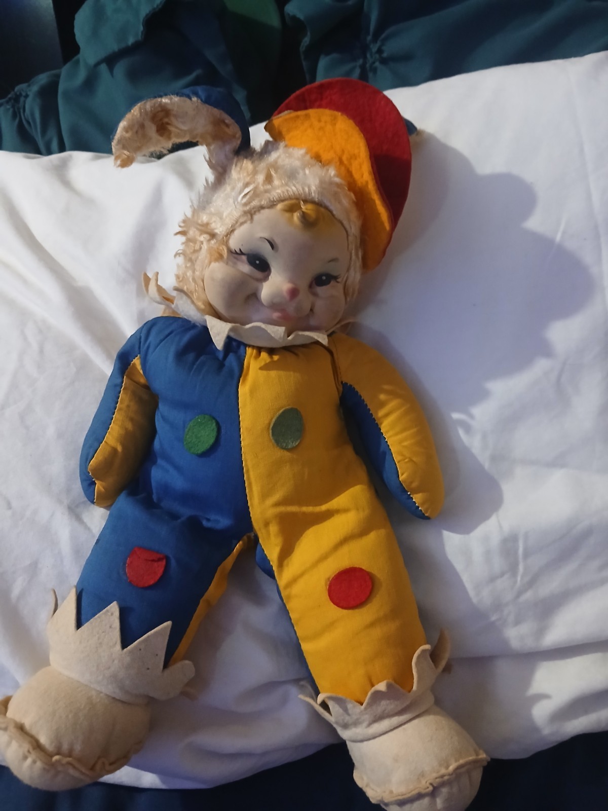 **RARE** 1950S  Rushton star creations  rubber face bunny