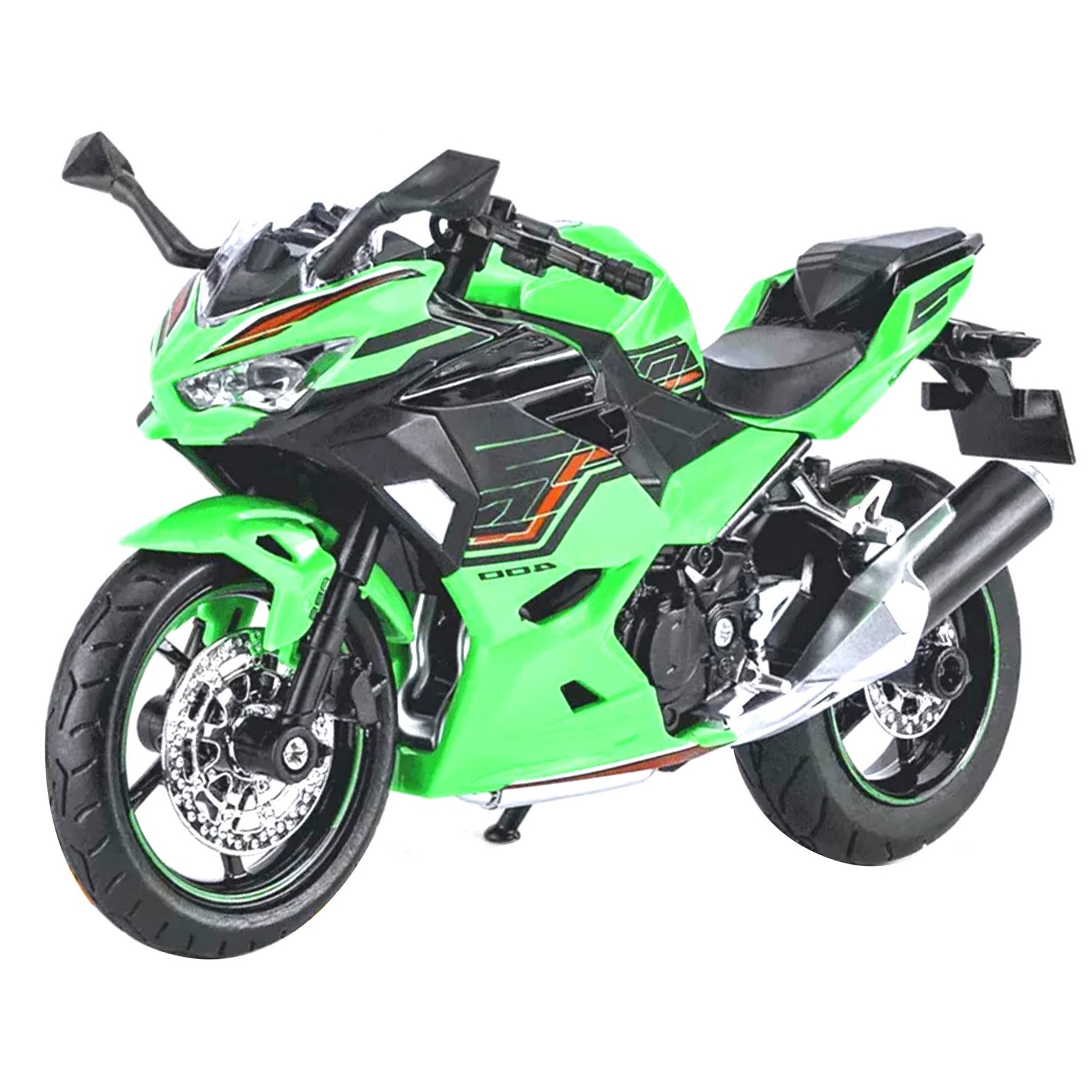 1/12 For Kawasaki Ninja 400 Motorcycle Model Alloy+PC Motorcycle Embellishment
