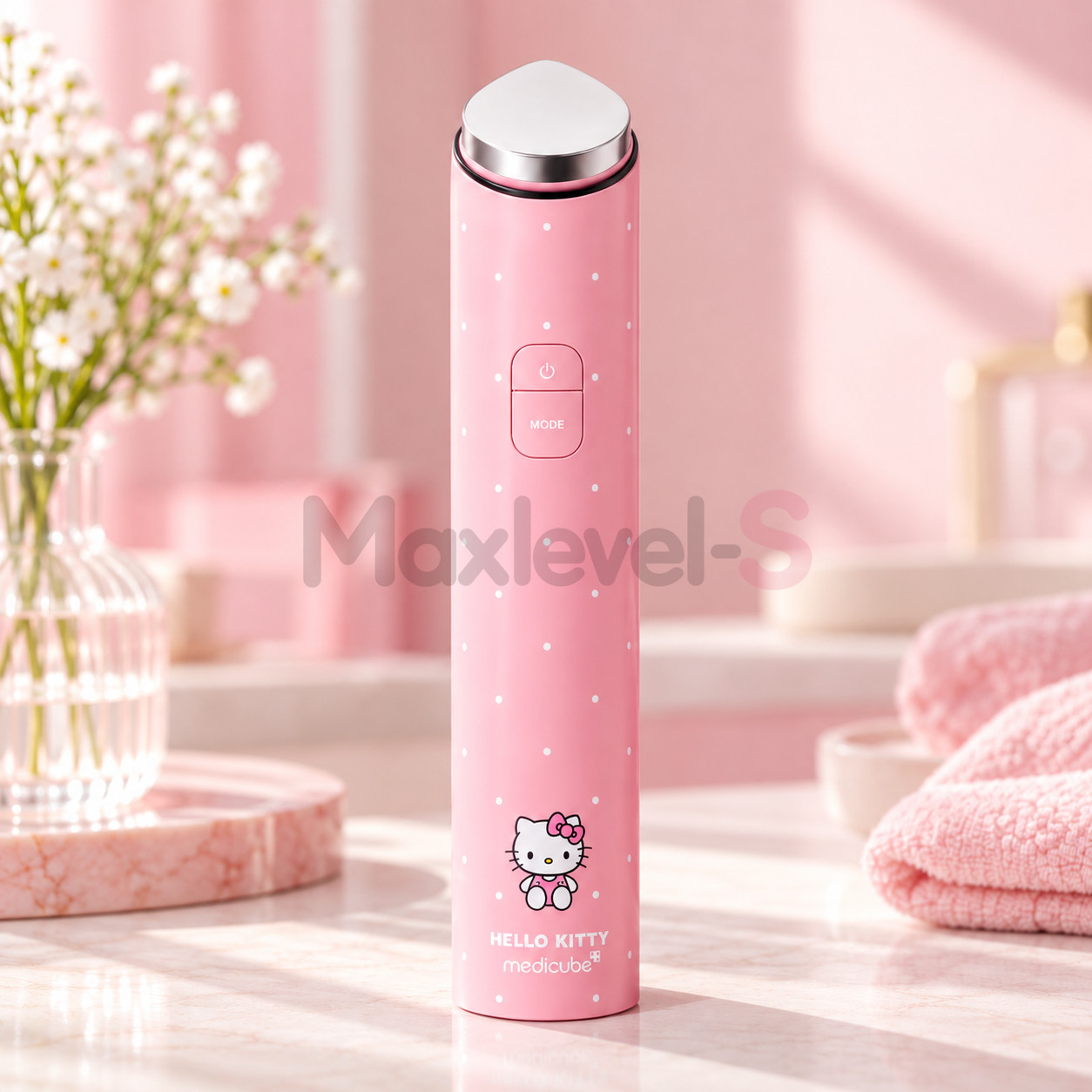 Medicube Age-R Booster Pro Glow Hello Kitty Edition Pink Limited New In Box