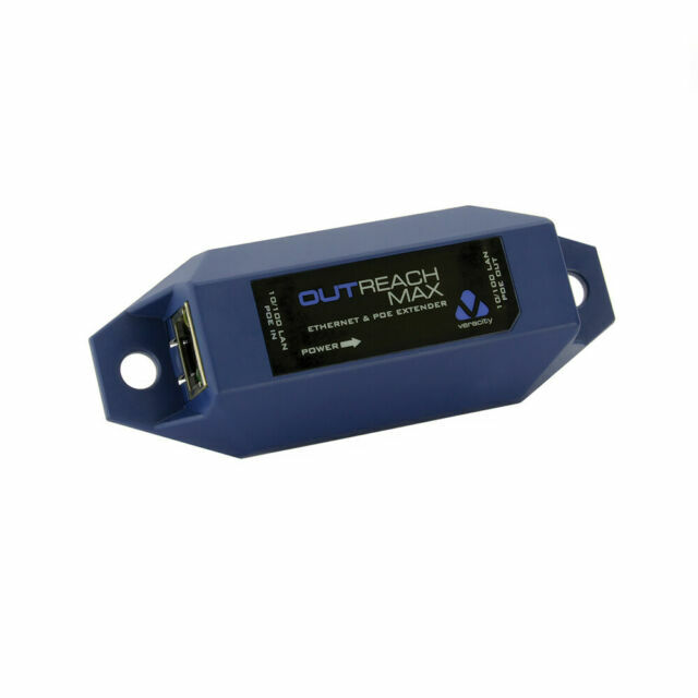 NEW Veracity Outreach MAX VOR-ORM Ethernet Range Extender with POE up to 60W NEW Veracity Outreach MAX VOR-ORM Ethernet Range Extender with POE up to 60W