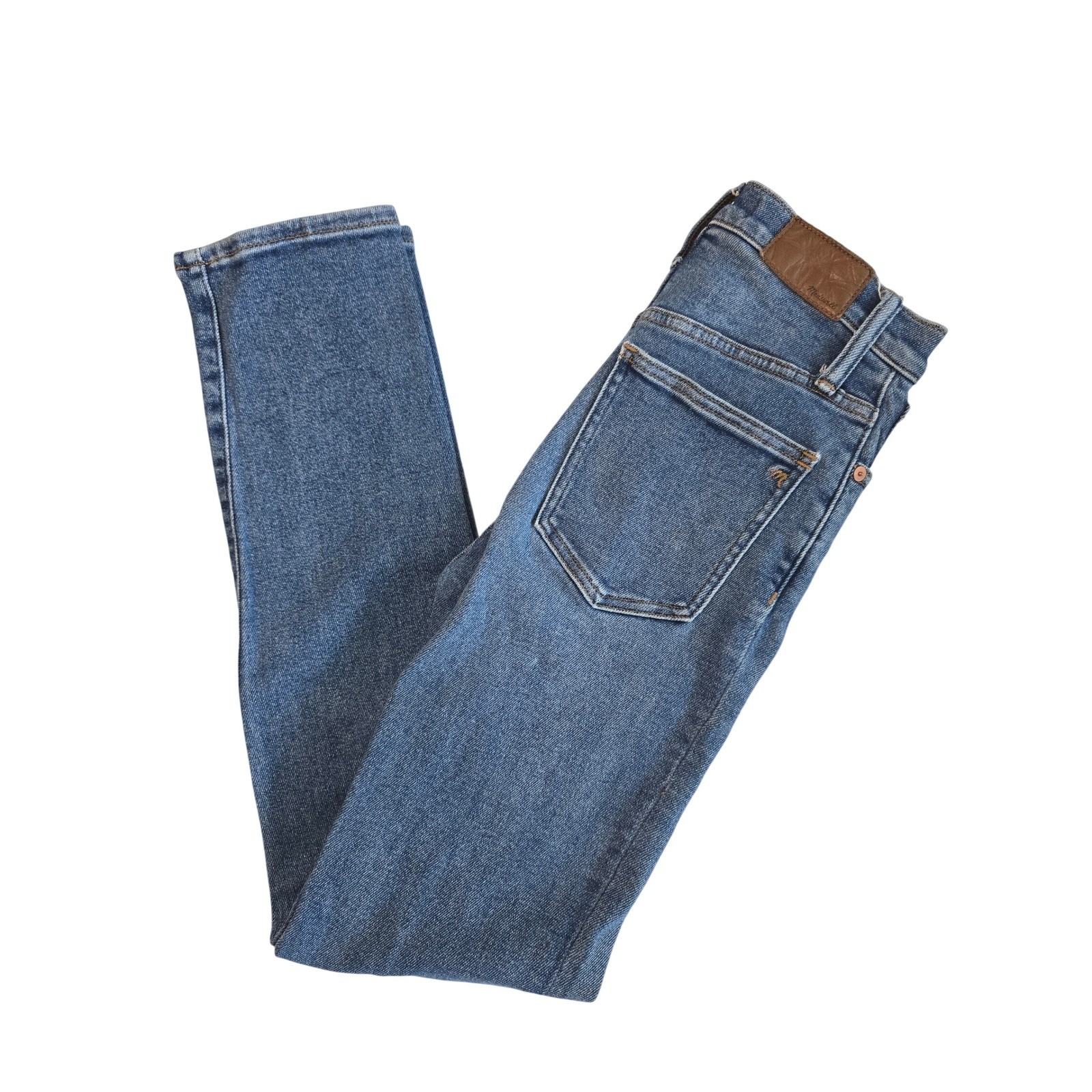 Madewell The Perfect Vintage Jean Womens 23 Blue High Rise Tapered Denim 24x28