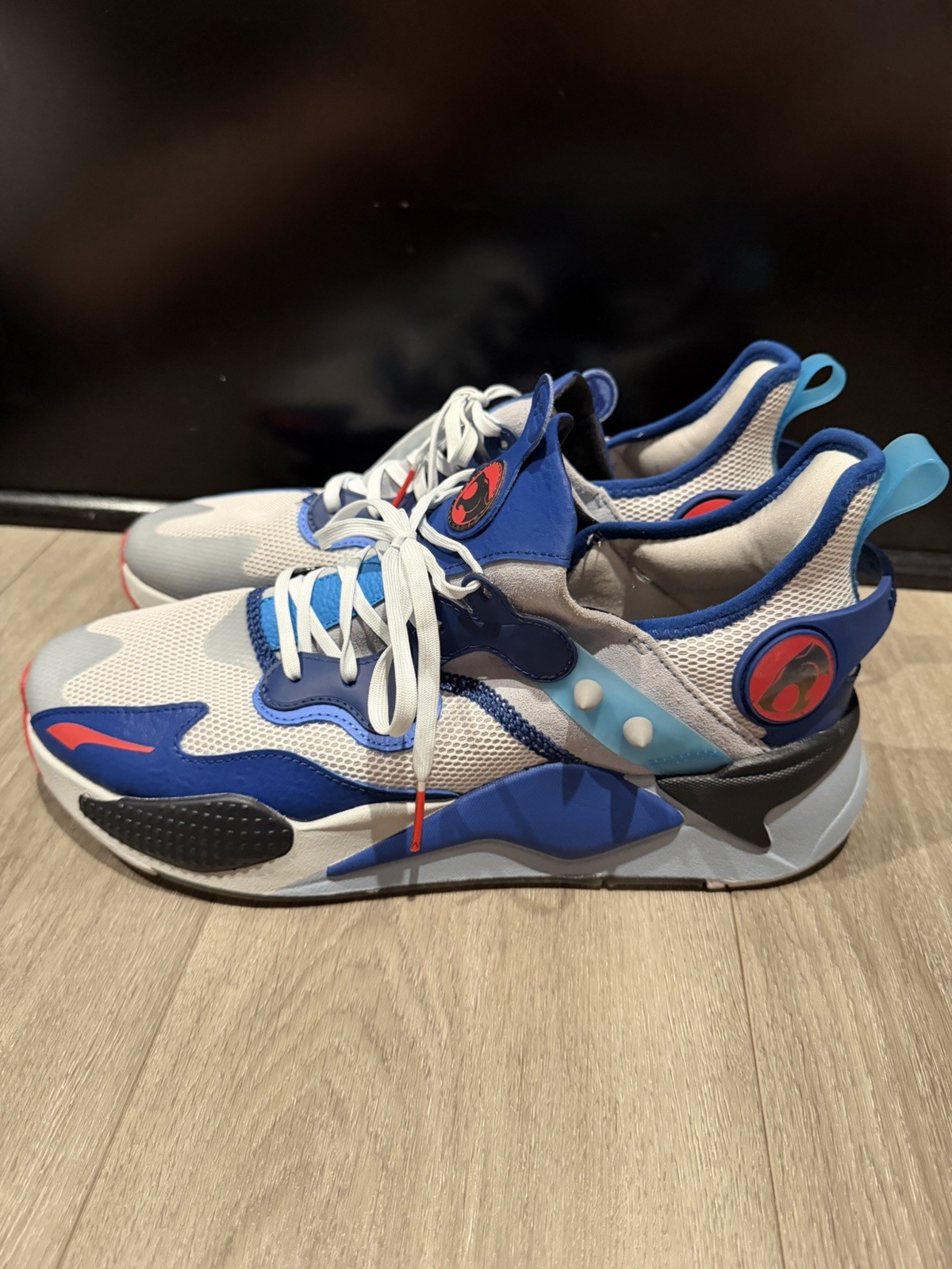 PUMA Thundercats RS-X T3CH Panthro Size 12 Clyde Royal-harbor Mist