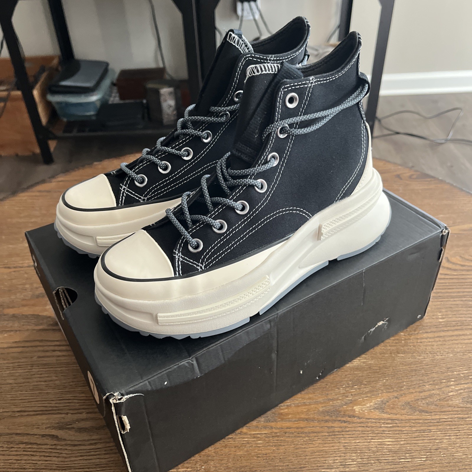 Converse Run Star Legacy CX High Black White Erget Women’s 7/Men’s 5.5 Unisex