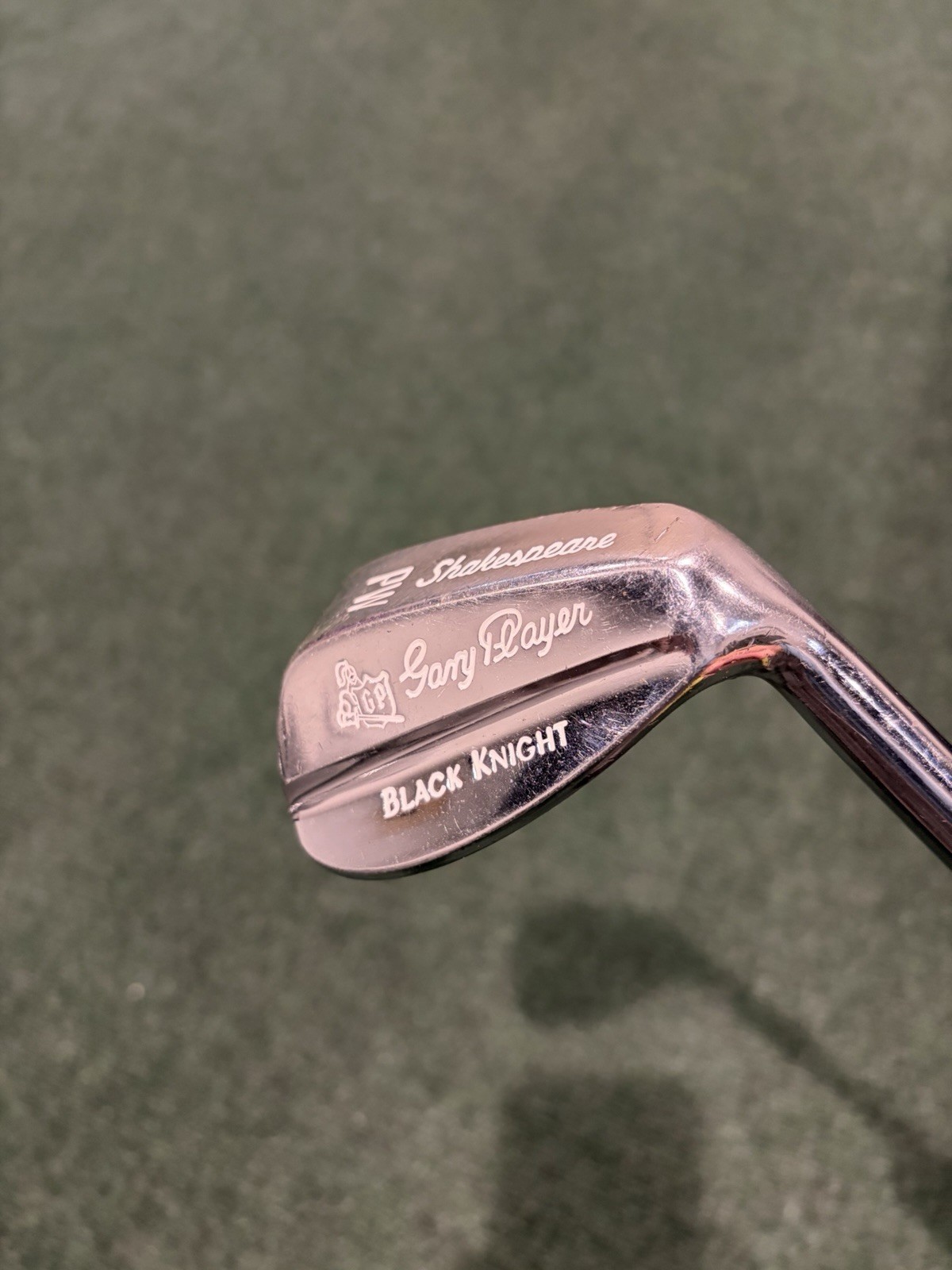 Vintage Gary Player Shakespeare Black Knight Golf PW Right Handed