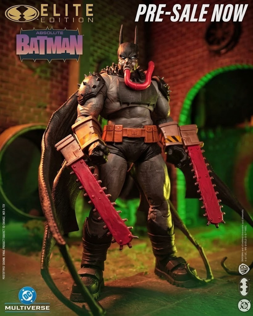 PRESALE McFarlane Elite Edition Absolute Batman 7in Deluxe Action Figure DC PRESALE McFarlane Elite Edition Absolute Batman 7in Deluxe Action Figure DC