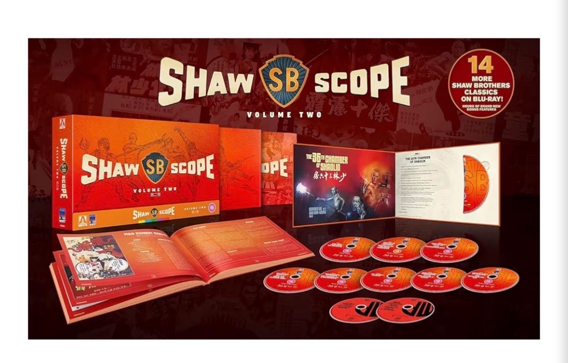 Shawscope Volume Two Limited Edition Blu-ray Box Set **NEW** Shawscope Volume Two Limited Edition Blu-ray Box Set **NEW**