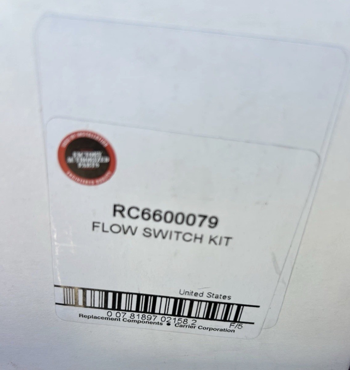 Carrier RC6600079 Flow Switch Kit Carrier RC6600079 Flow Switch Kit