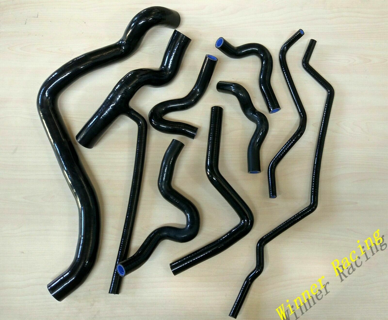 9 PCS Silicone radiator & heater hose for SAAB 9-3  9 3 1.8/2.0 Turbo 2003-2014