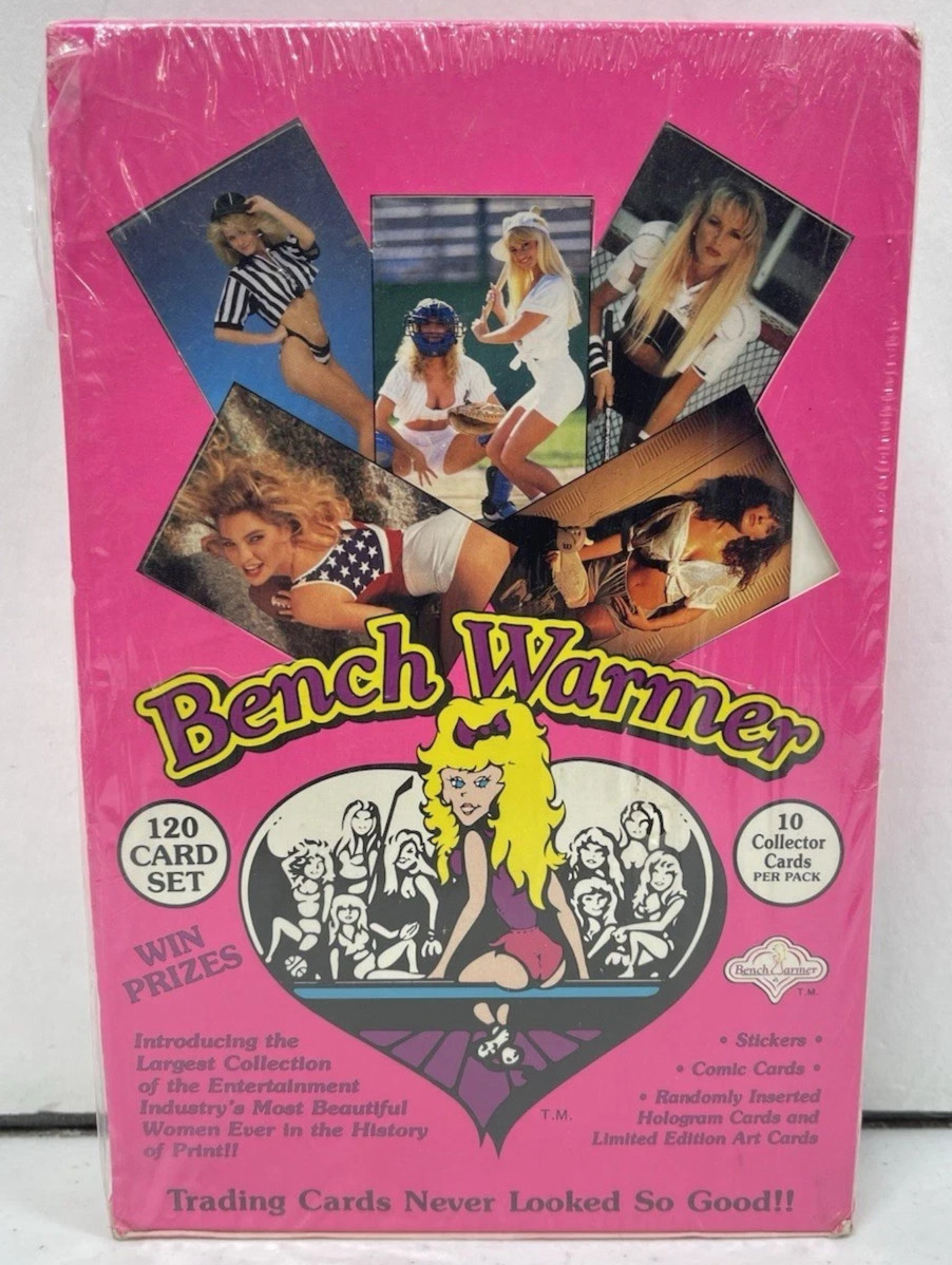 1992 Benchwarmer Sports Trading Cards - 120 Card Box Set - SEALED - NOS - NEW
