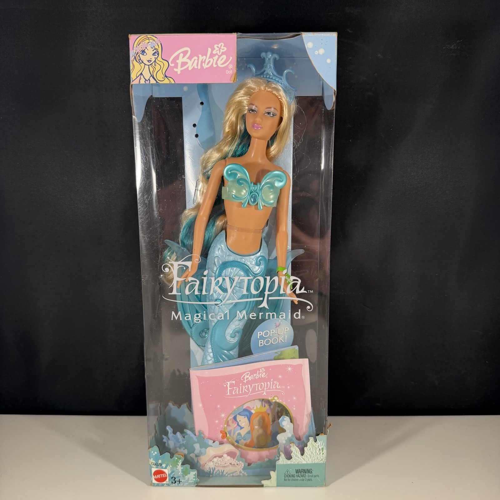 Vintage Mattel 2003 Fairytopia Magical Mermaid Kayla Barbie Doll #C0629 NRFB Vintage Mattel 2003 Fairytopia Magical Mermaid Kayla Barbie Doll #C0629 NRFB