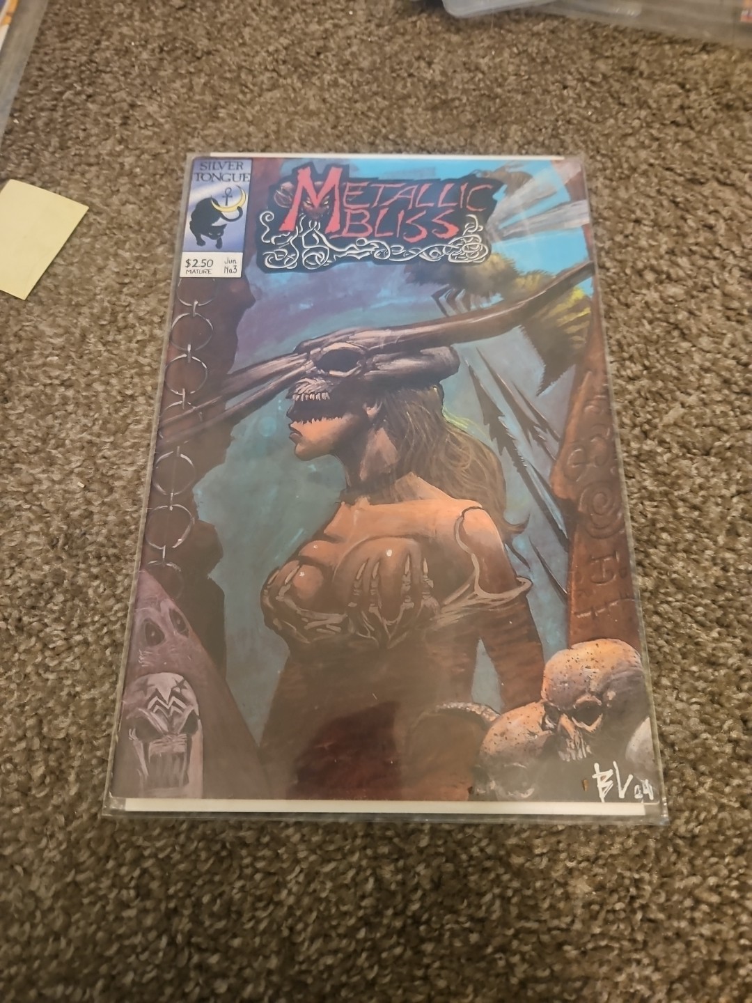 Metallic Bliss #3 Silver Tongue Comics 1994 VG