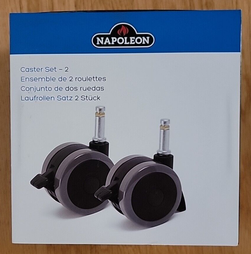 Napoleon OEM 2 Locking Caster Kit PN S82001 Replaces PN N130-0010 Napoleon OEM 2 Locking Caster Kit PN S82001 Replaces PN N130-0010
