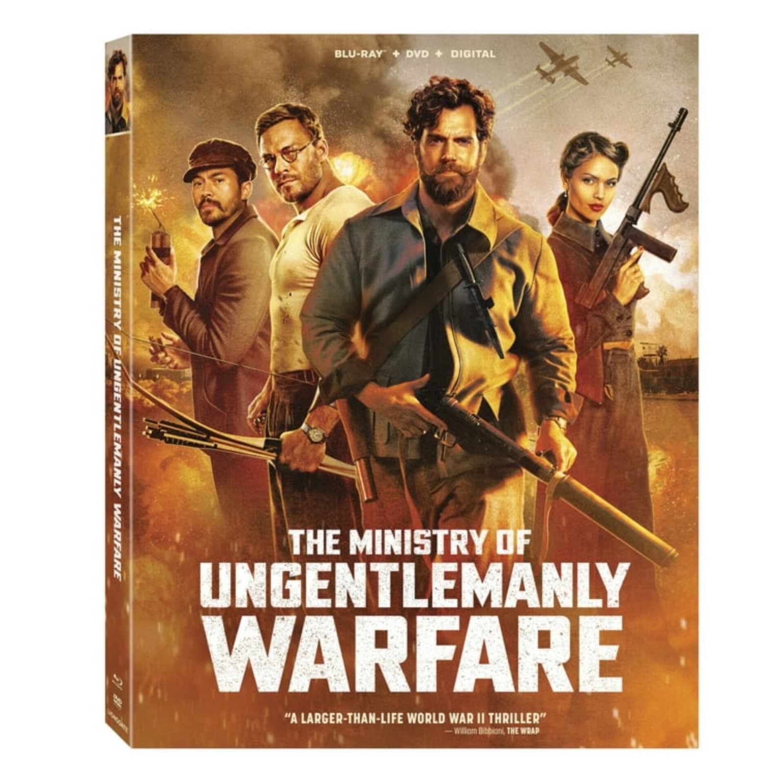 THE MINISTRY OF UNGENTLEMANLY WARFARE (2024) Blu-ray, DVD, & Digital