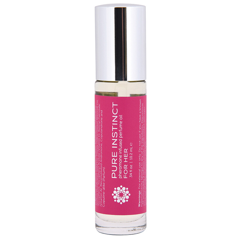 Pure Instinct Roll-On Pheromone Infused OIL Perfume FOR HER .34Oz Pure Instinct Roll-On Pheromone Infused OIL Perfume FOR HER .34Oz