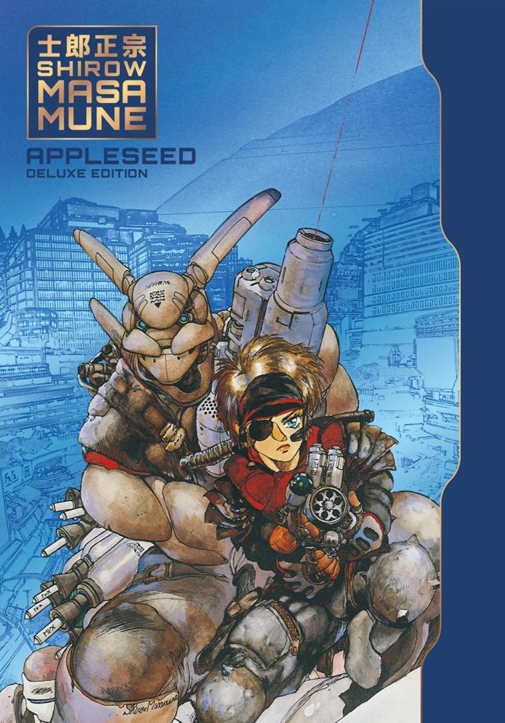 Appleseed Deluxe Edition by Shirow Masamune Hardcover Book