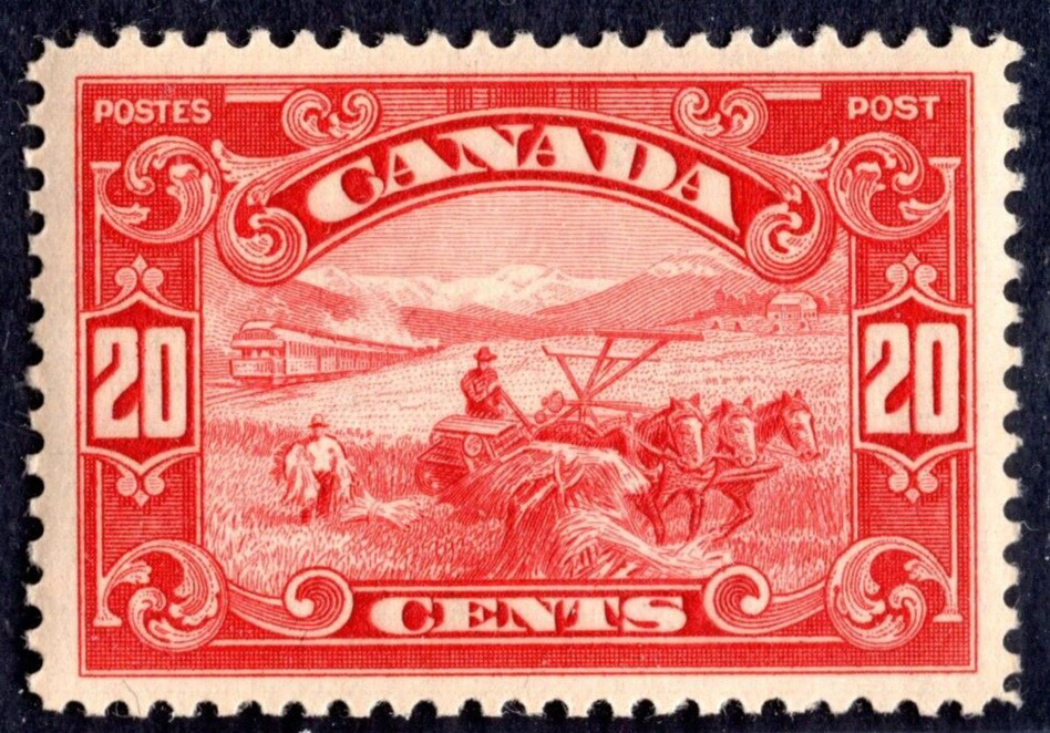 CANADA 1929 SC. #157 MINT NEVER HINGED EXTRA FINE CENTERING