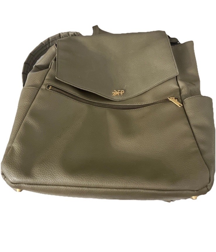Freshly Picked Classic Backpack Sage Olive Green Vegan Leather Freshly Picked Classic Backpack Sage Olive Green Vegan Leather