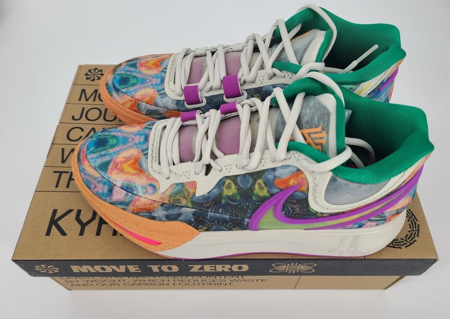 New Original Nike Kyrie 8 Circle Of Life DQ3840-001 Athletic Sneaker Shoes New Original Nike Kyrie 8 Circle Of Life DQ3840-001 Athletic Sneaker Shoes