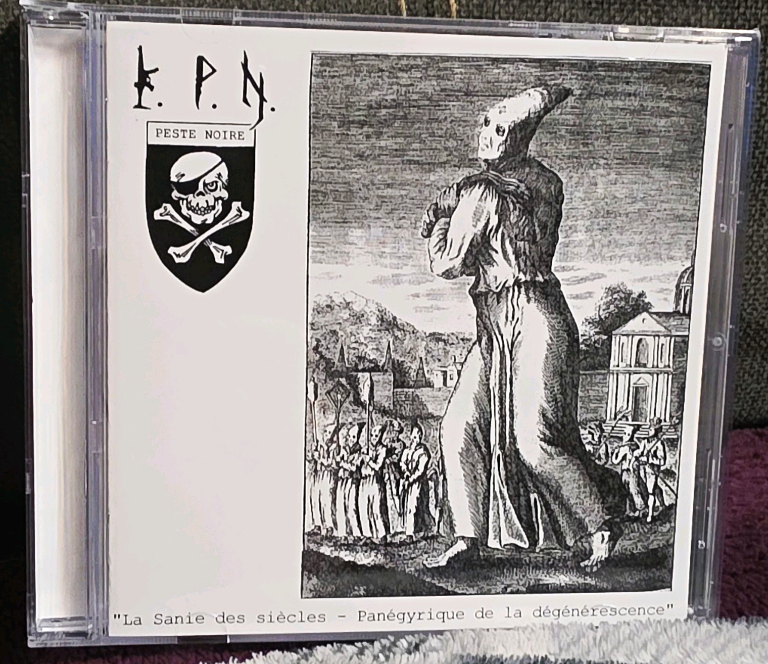 Peste Noire - La Sanie des siècles - Panégyrique de la dégénérescence CD Album Peste Noire - La Sanie des siècles - Panégyrique de la dégénérescence CD Album