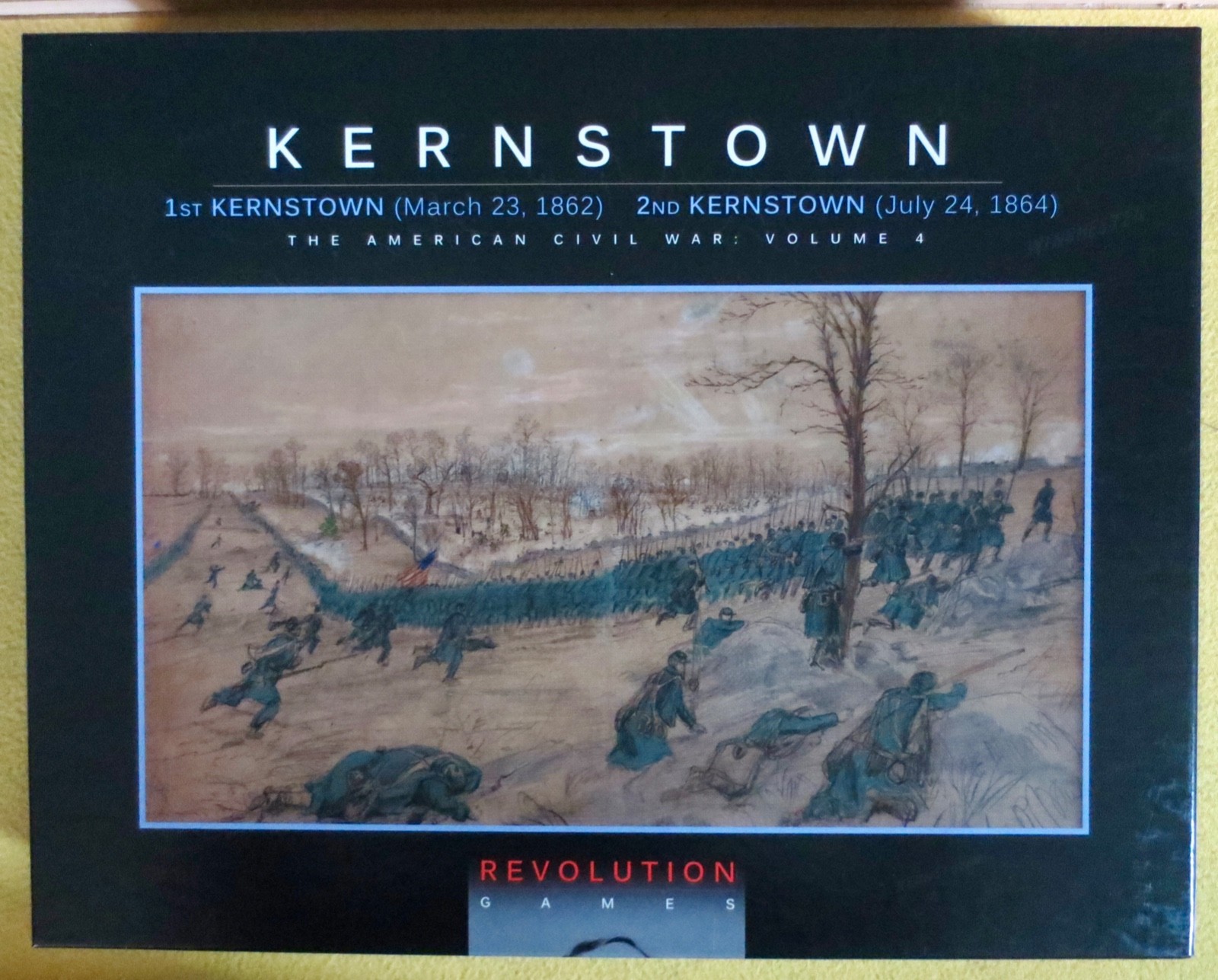 Kernstown, March 23, 1862 and July 24, 1864 Revolution Games 2019 unpunched