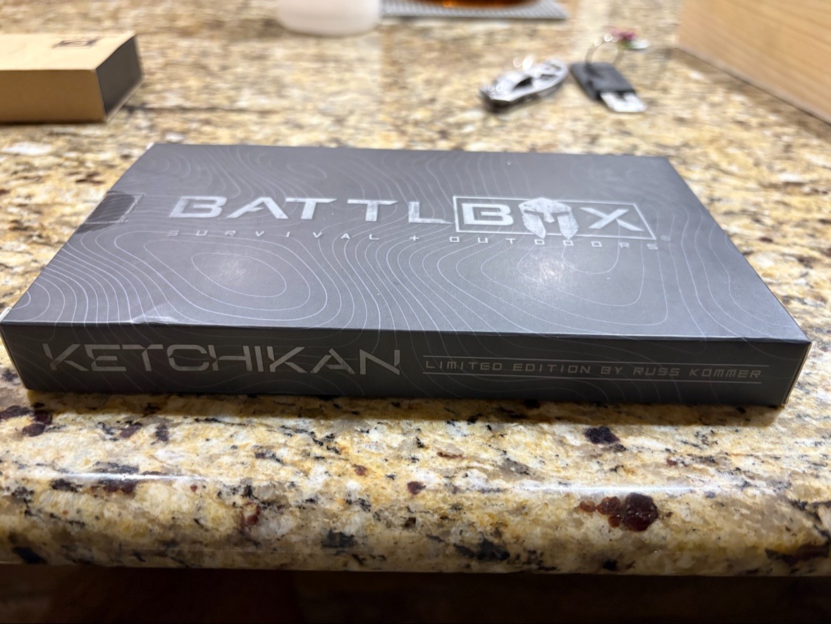 BattlBox Ketchikan Limited Edition Knife Russ Kommer D2 Sealed
