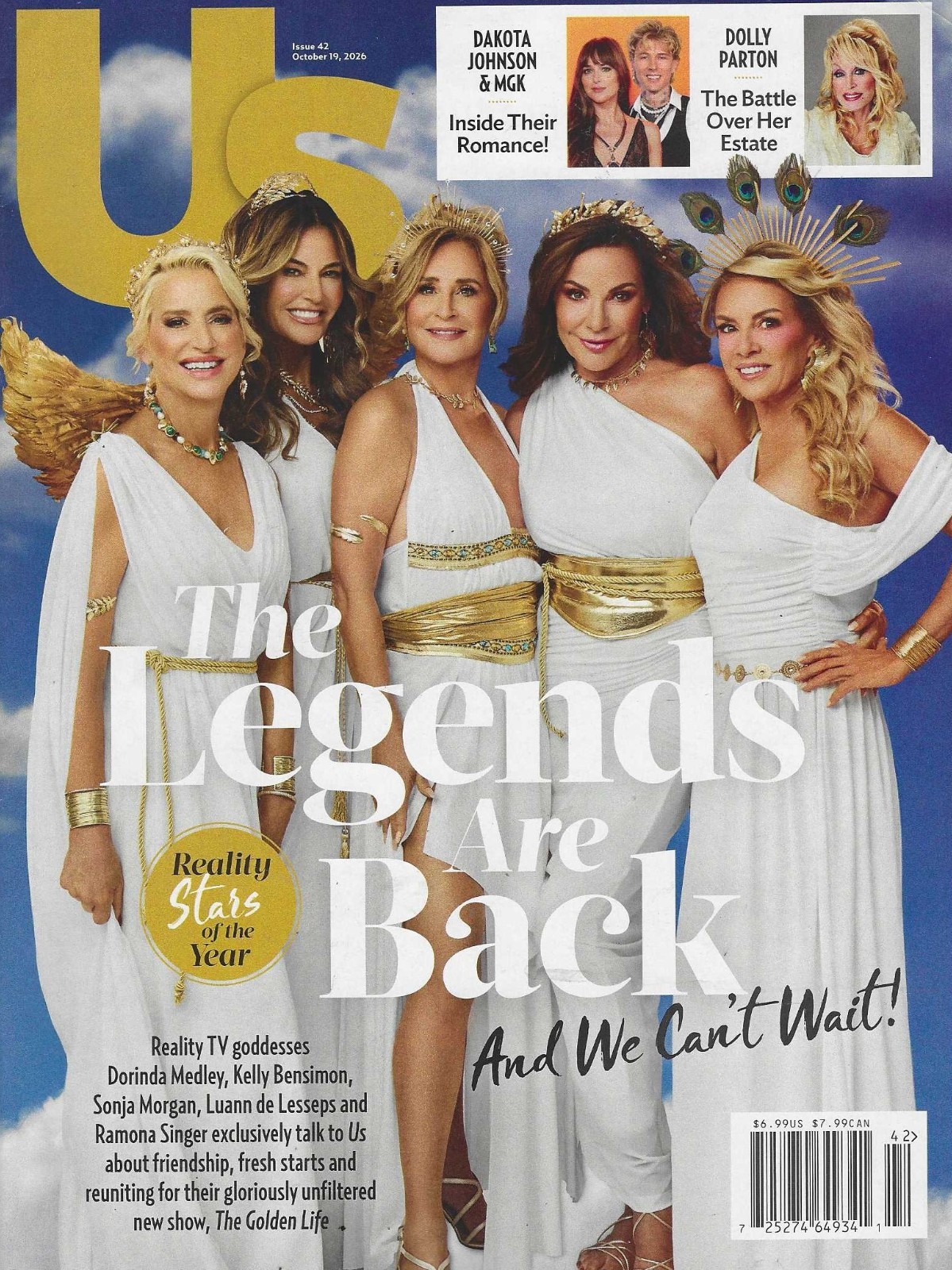 US Weekly Magazine October 19th 2026: The Legends are Back