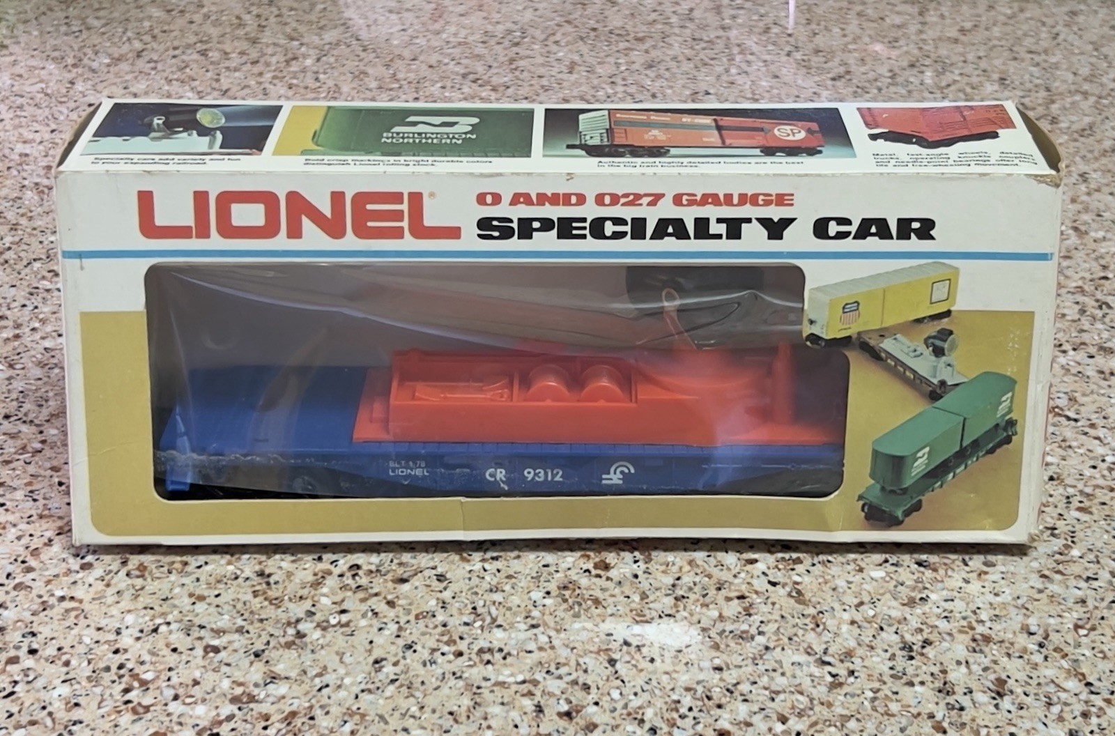 Lionel O & 027 Gauge Specialty Conrail Searchlight Car 6-9312 with Box Lionel O & 027 Gauge Specialty Conrail Searchlight Car 6-9312 with Box