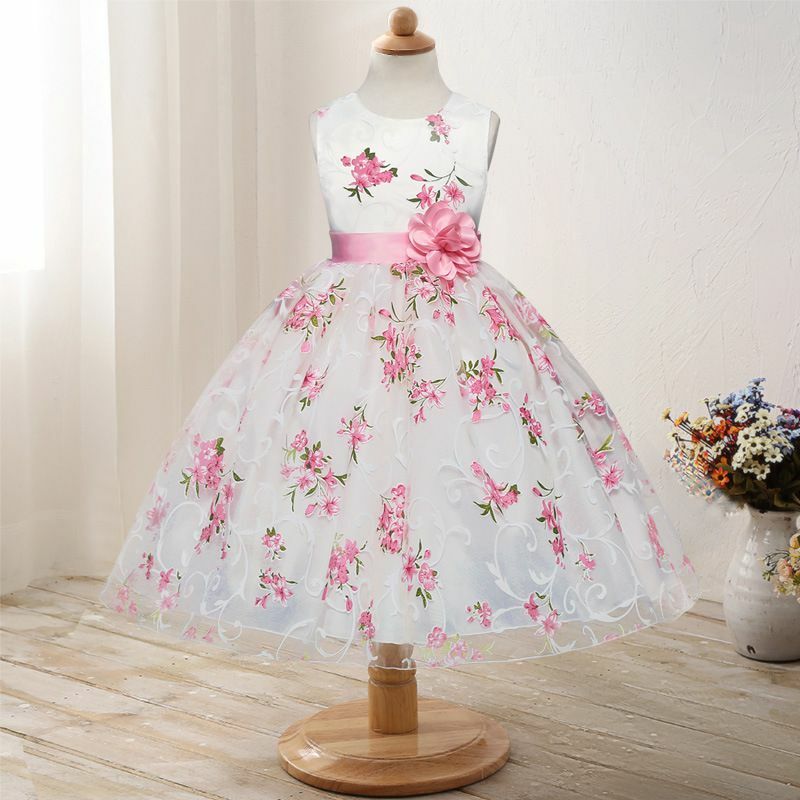 Kids Girls Dresses Princess Birthday Clothes Children Formal Party Dress Kids Girls Dresses Princess Birthday Clothes Children Formal Party Dress