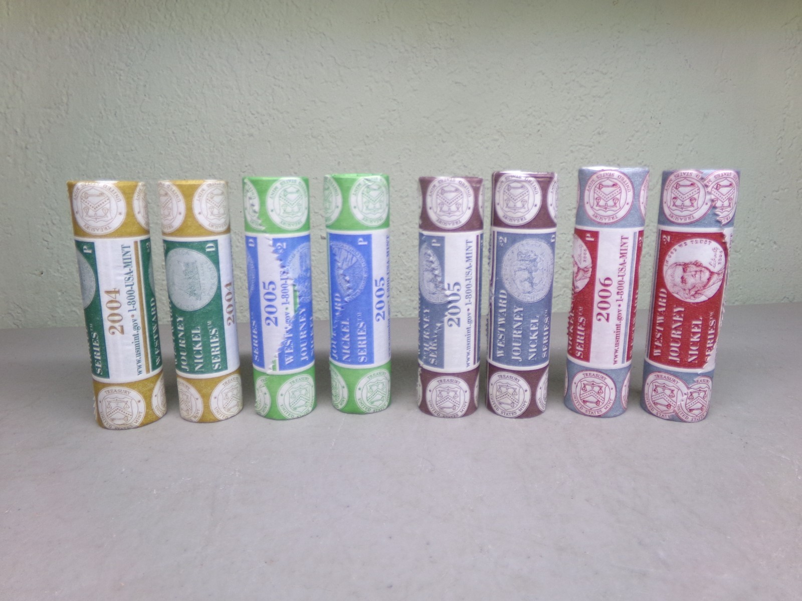 2004/2005/2005/2006 P & D WESTWARD JOURNEY NICKEL SERIES 2004/2005/2005/2006 P & D WESTWARD JOURNEY NICKEL SERIES