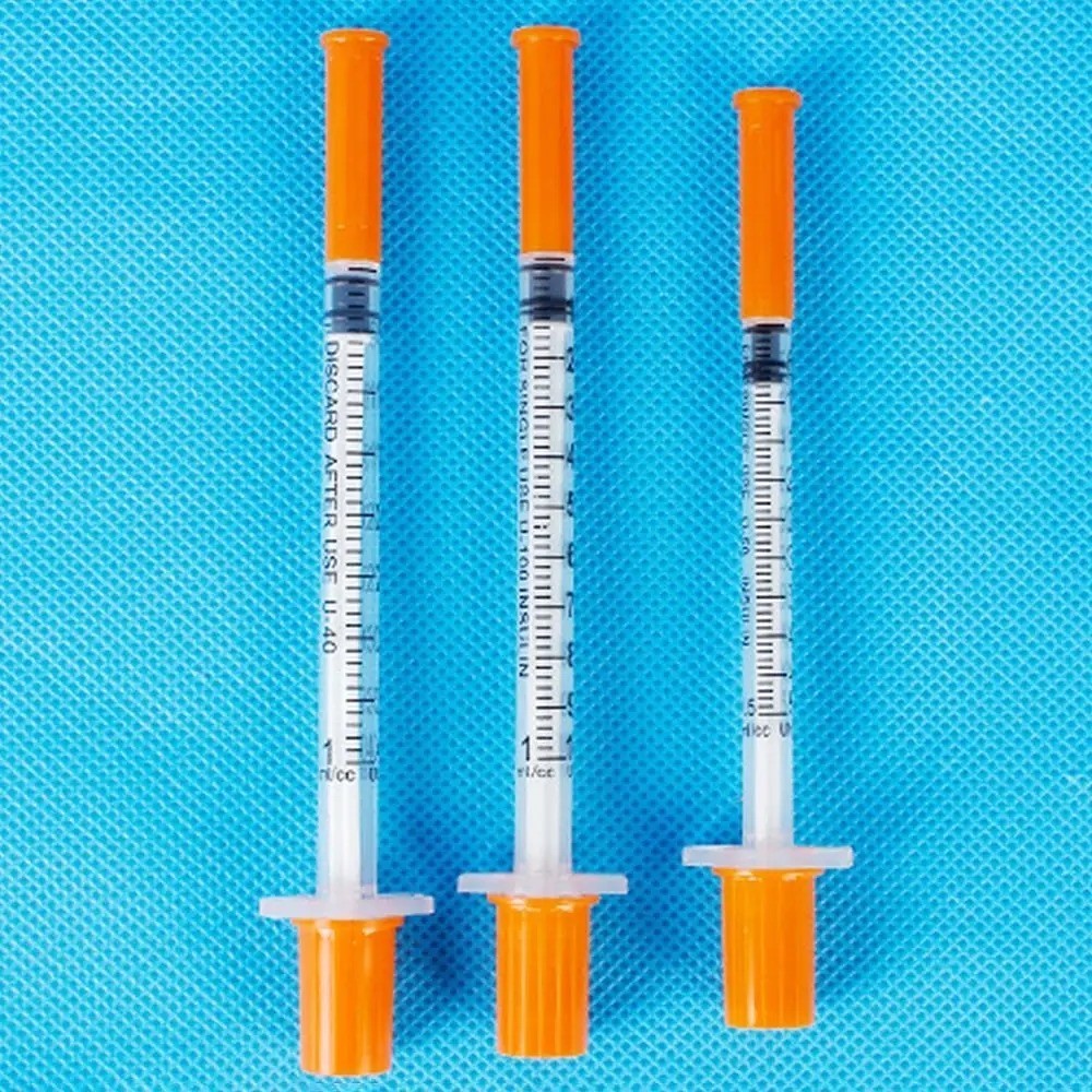 1ml/cc. 10pcs Manual Push Syringe Feeding Device Straight Tip Needle Plastic 1ml/cc. 10pcs Manual Push Syringe Feeding Device Straight Tip Needle Plastic