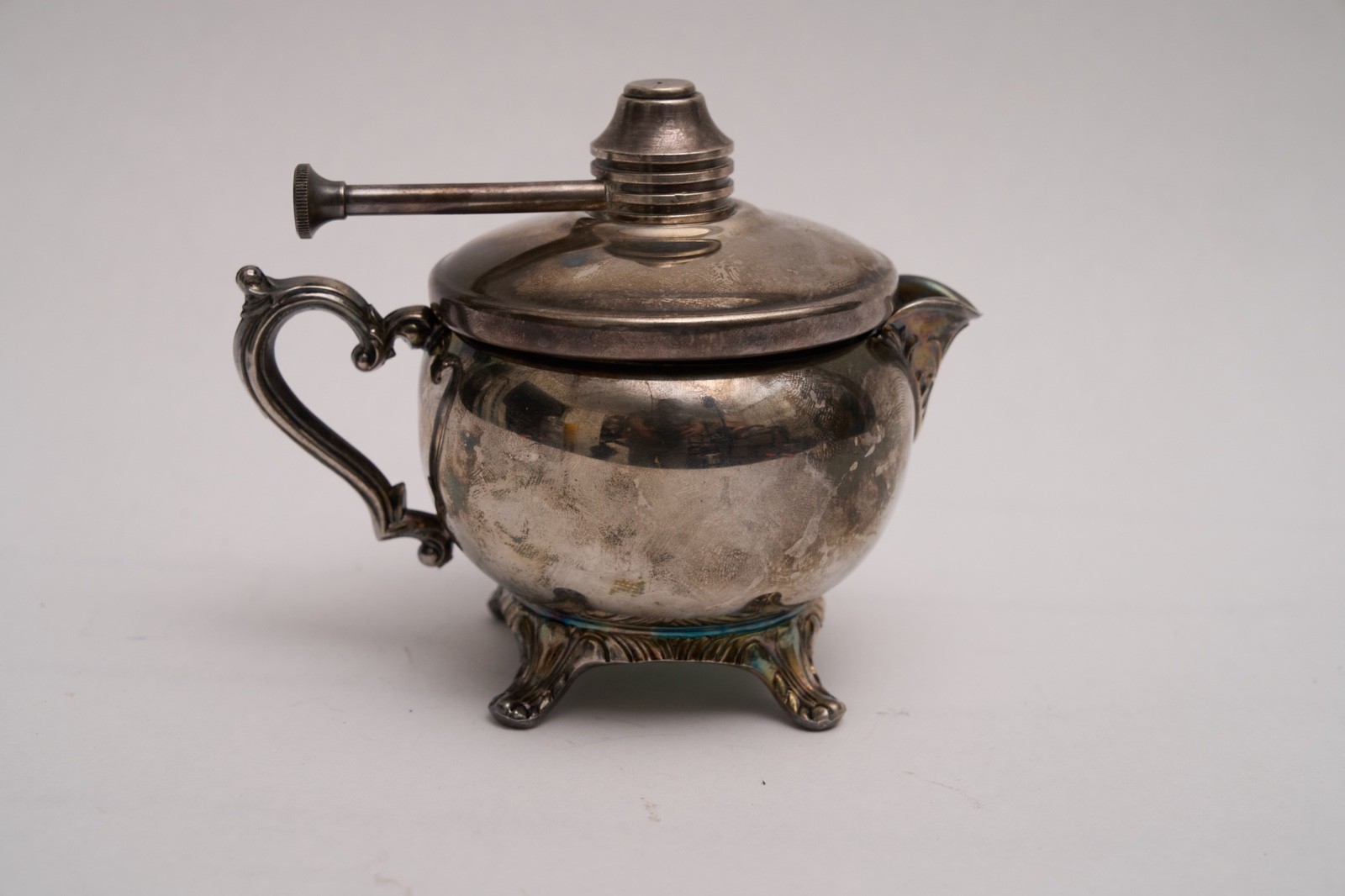 Vintage WM Rogers Silverplate Creamer Tarnish untested Vintage WM Rogers Silverplate Creamer Tarnish untested