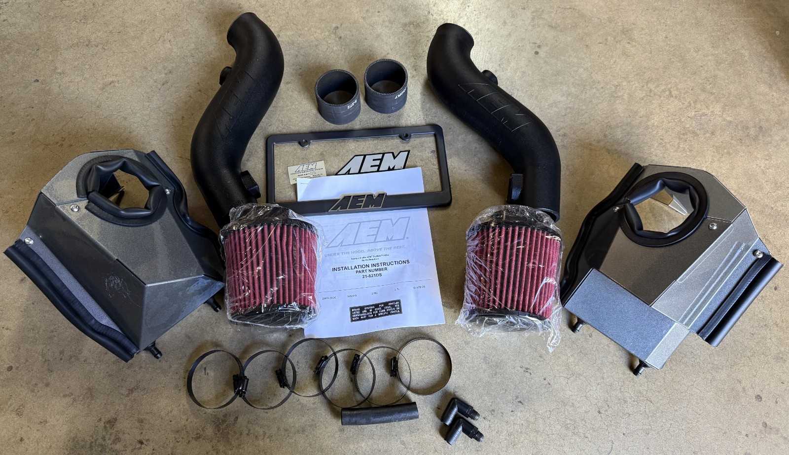 AEM Cold Air Intake for Nissan 370Z 3.7L V6 AEM Cold Air Intake for Nissan 370Z 3.7L V6