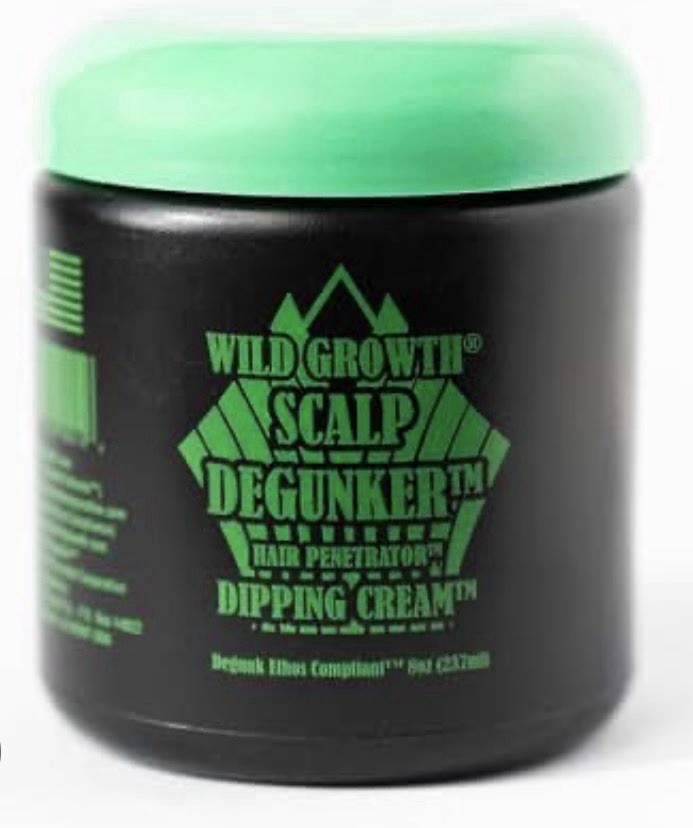 Wild Growth Scalp Degunker Tm Hair Penetrator Dipping Cream 8oz Exp26