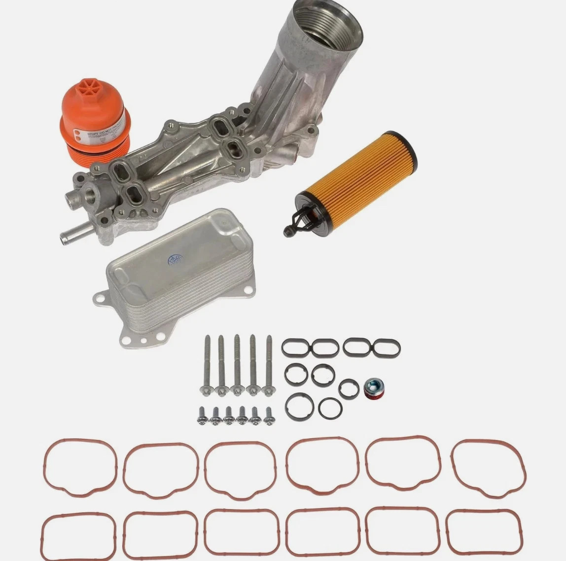 Dorman 926-959 Upgraded Aluminum Engine Oil Filter Housing Oil Cooler And Filter Dorman 926-959 Upgraded Aluminum Engine Oil Filter Housing Oil Cooler And Filter