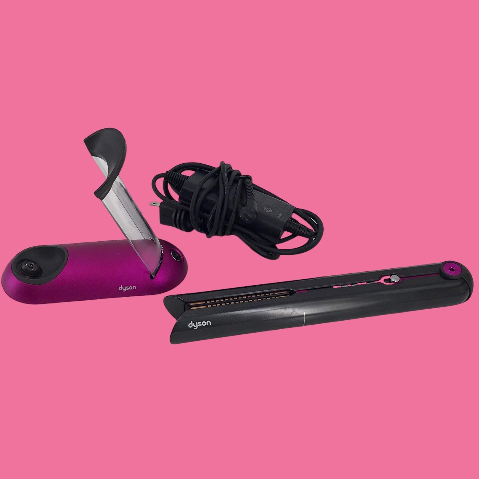 Original Dyson Corrale Hair Straightener - Model: HS03 Black /Fuchsia #UG1522