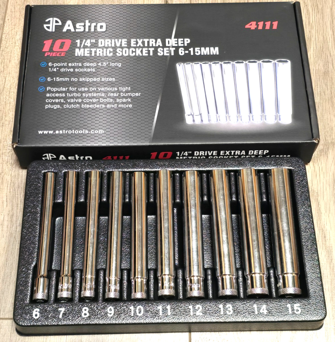 ASTRO 10pc Extra Deep (4.5\