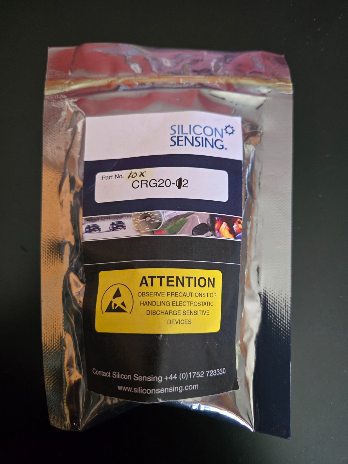 Silicon Sensing CRG20-12 Gyroscopes -In original ESD  bag -unopened (1 Lot)