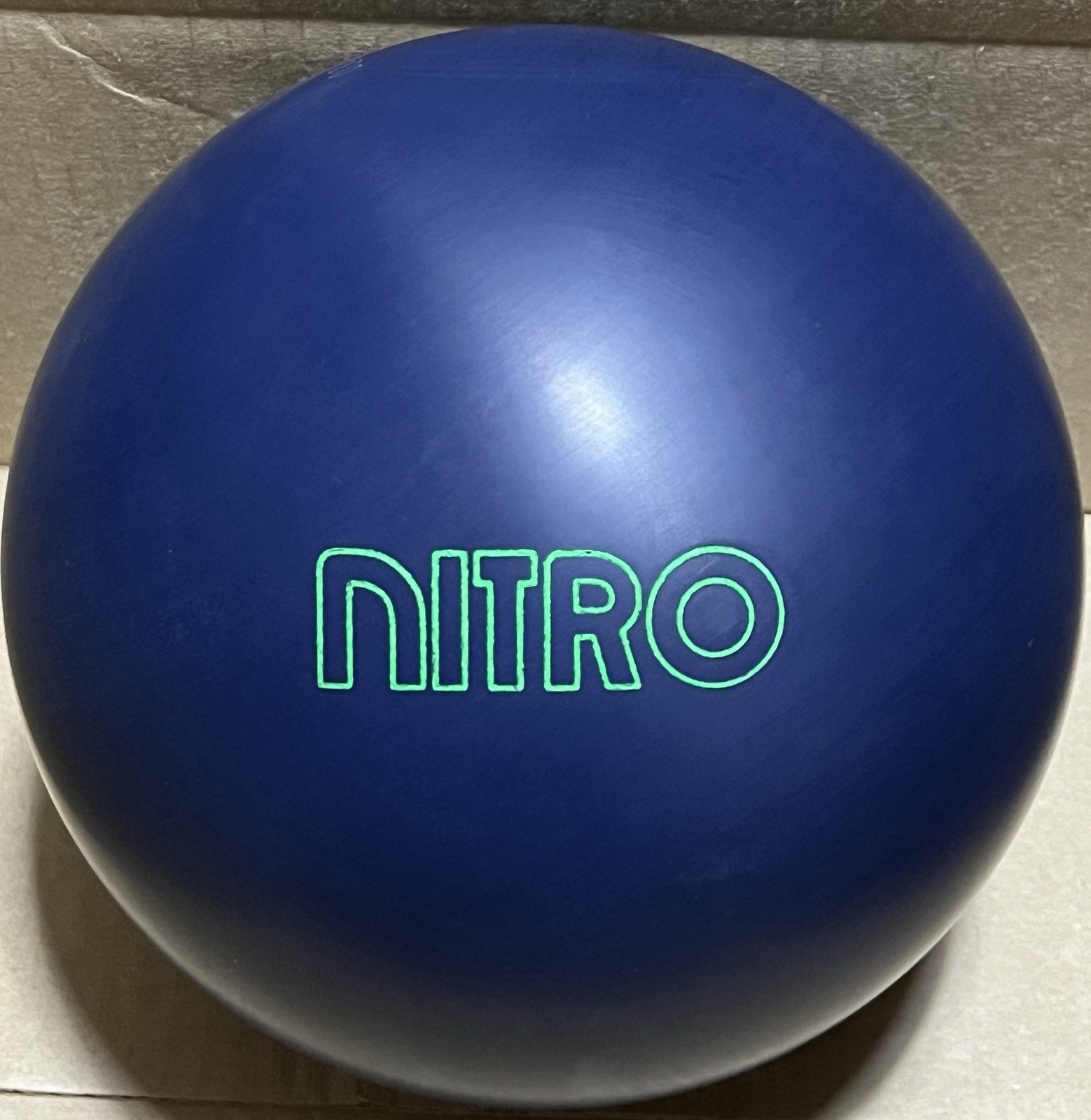 Ebonite Nitro Blue 16 lb Bowling Ball New Without the Original Box Ebonite Nitro Blue 16 lb Bowling Ball New Without the Original Box