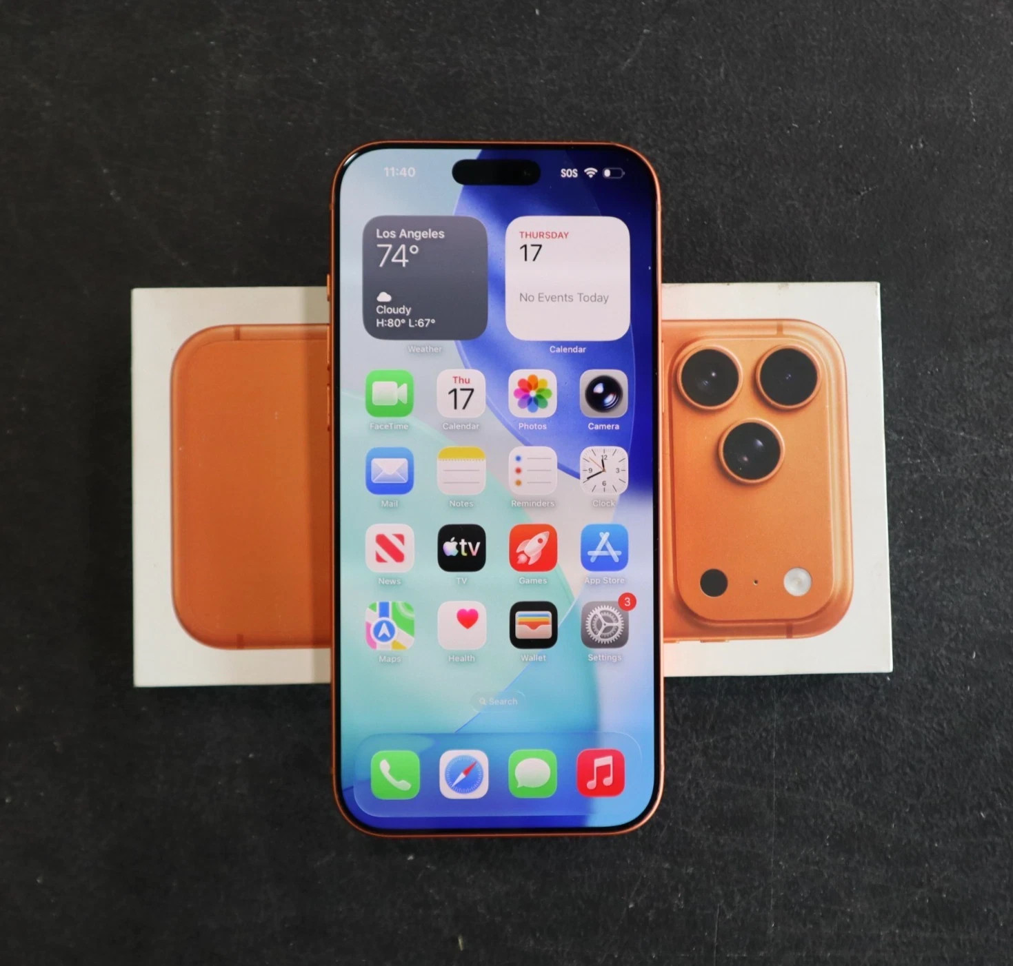 Apple iPhone 17 Pro Max (256 GB, Orange) Verizon ESN CHECK, \'\'Rеаd dеѕсriрtiоn\'\' Apple iPhone 17 Pro Max (256 GB, Orange) Verizon ESN CHECK, \'\'Rеаd dеѕсriрtiоn\'\'
