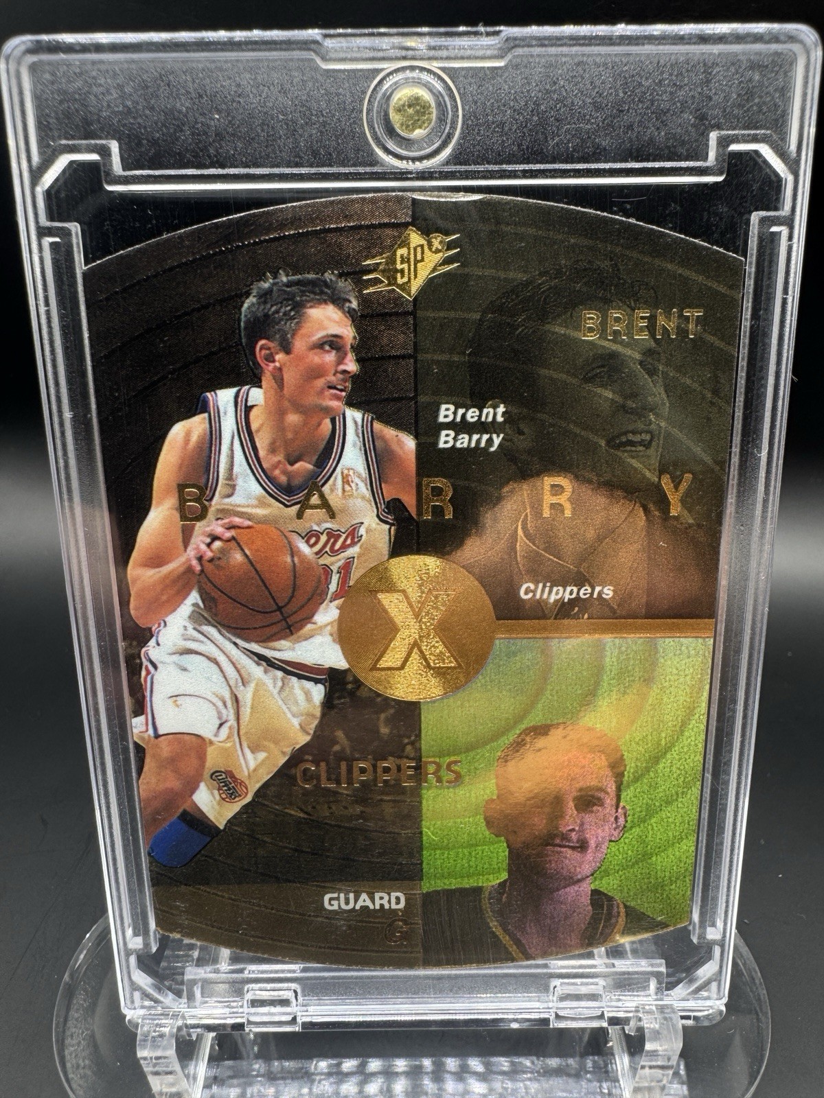 1997-98 SPx - Brent Barry #20 Grand Finale 49/50 RARE Los Angeles Clippers