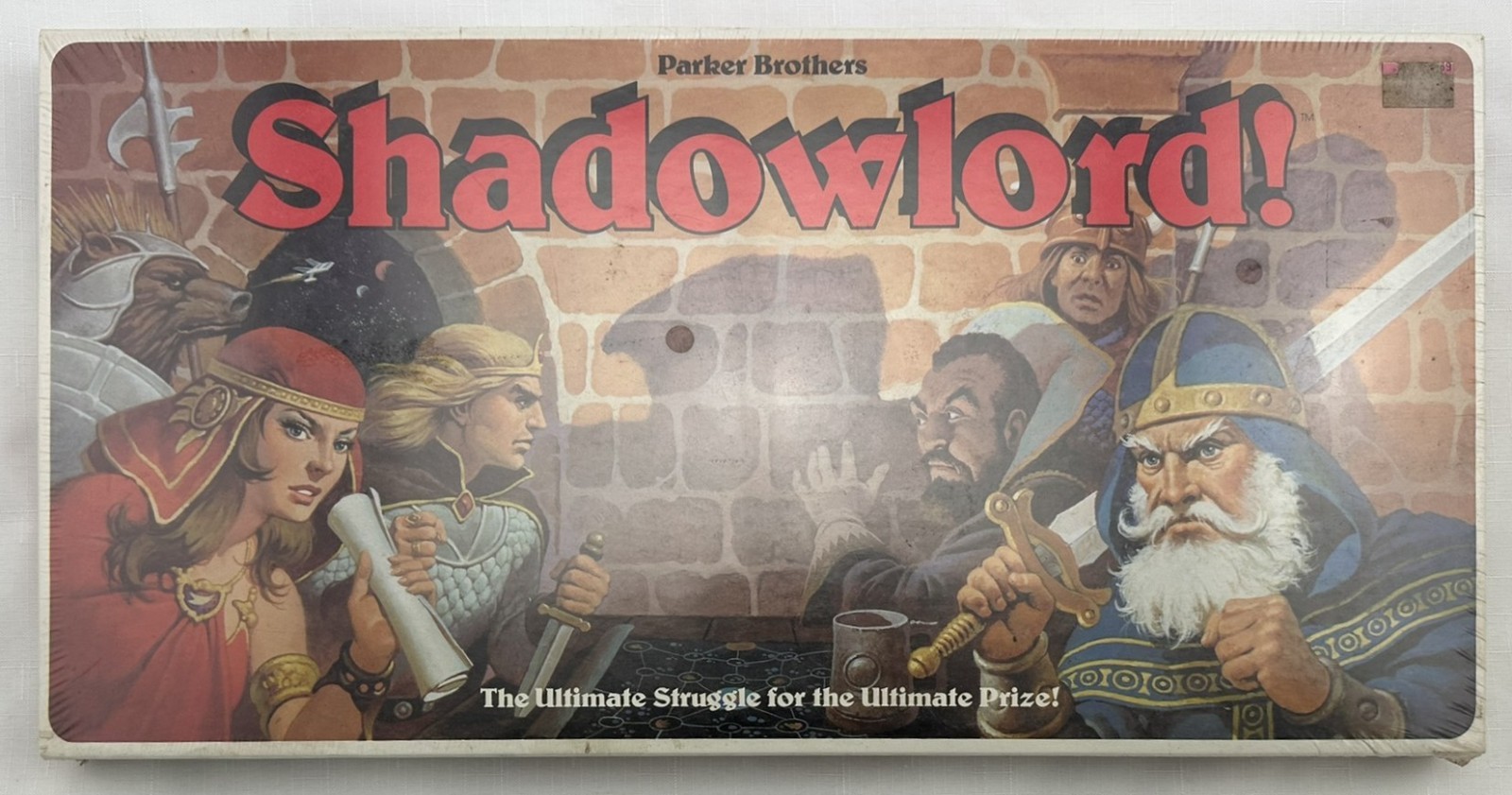 1983 Shadowlord Board Game by Parker Brothers Brand New Sealed 