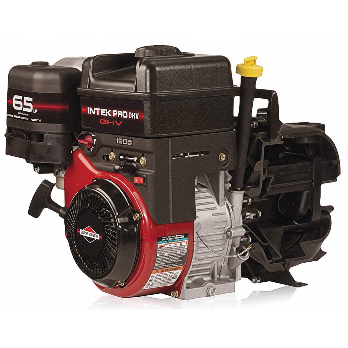 BANJO 2 INCH POLY CENTRIFUGAL PUMP WITH 6-1/2 HP BRIGGS AND STRATTON GAS ENGINE.