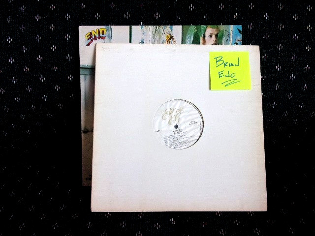 Brian Eno Rarities vinyl EP Lion Sleeps Tonight 1974-1983 EX/VG++ E.G. Records