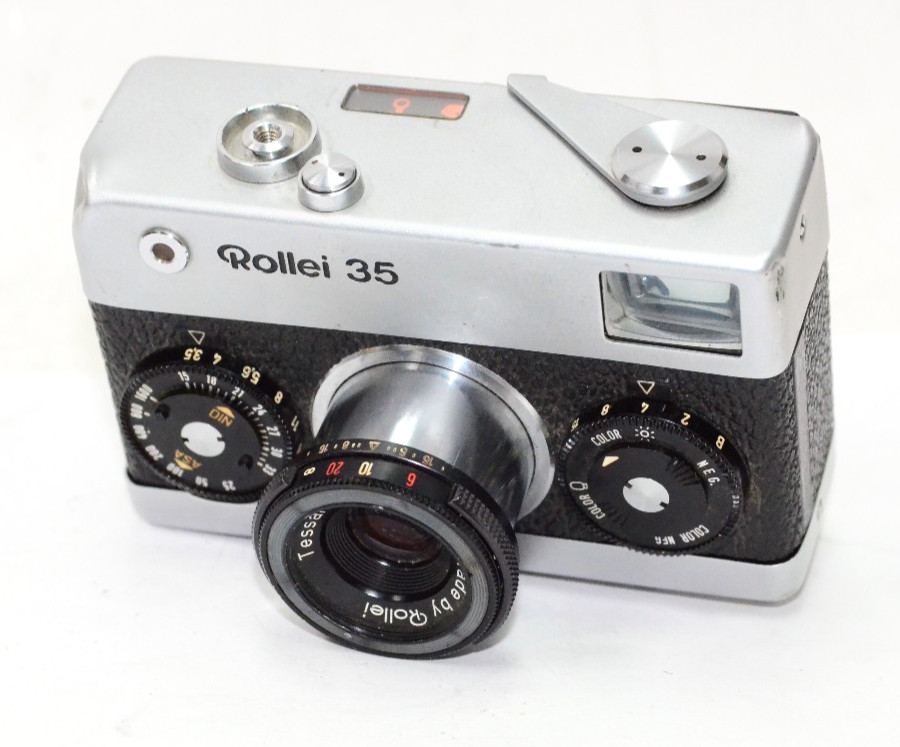 Rollei 35 Tessar 40mm f/3.5 Film Camera - German Model. Light Meter Doesn\'t Work Rollei 35 Tessar 40mm f/3.5 Film Camera - German Model. Light Meter Doesn\'t Work