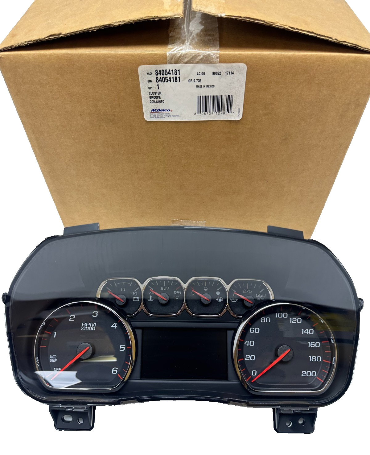 2016 GMC Sierra 1500 Speedometer Instrument Cluster  KPH 84054181