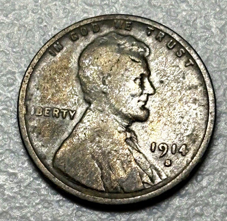 1914-S Lincoln Wheat Small Cent Brown Business 1914-S Lincoln Wheat Small Cent Brown Business