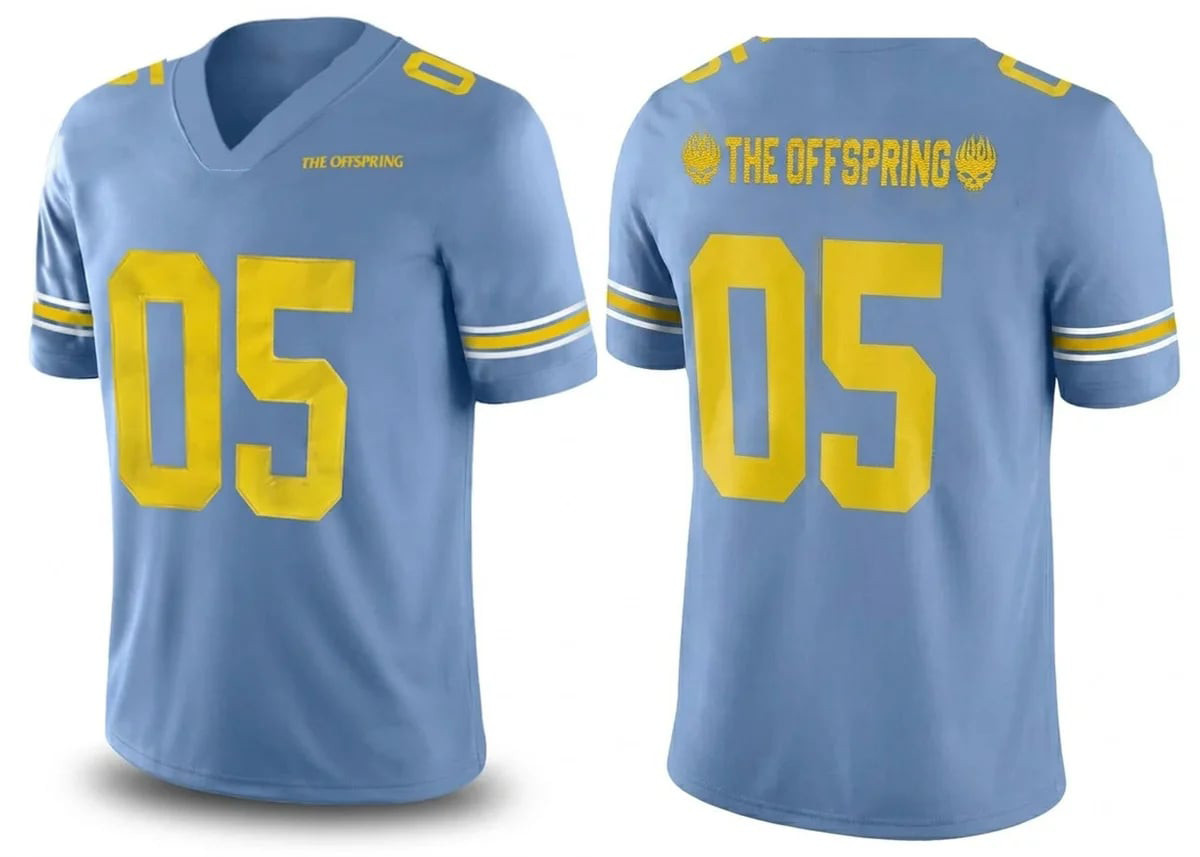 Collection The Offspring Band #05 V-neck Raglan Jersey All Size NZ1075