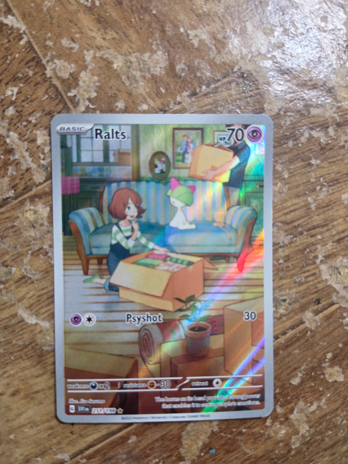 Ralts 211/198 SV01: Scarlet & Violet Base Set Holo Pokemon Ralts 211/198 SV01: Scarlet & Violet Base Set Holo Pokemon