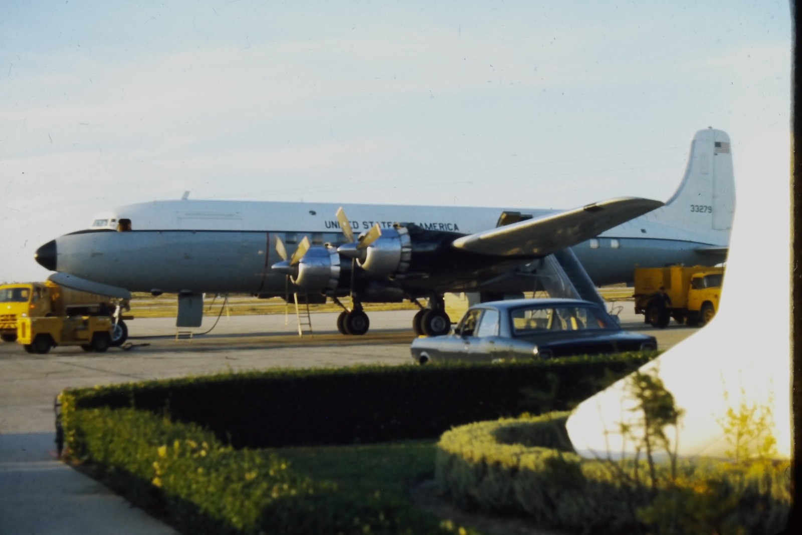 c1970's Ektachrome 35mm Slide, United States Air Force C 118 Liftmaster AMERICA c1970's Ektachrome 35mm Slide, United States Air Force C 118 Liftmaster AMERICA